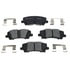 PGD1810M by RAYBESTOS - Raybestos Element3 Metallic Brake Pad Set