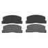 PGD223 by RAYBESTOS - Raybestos Element3 Organic Brake Pad Set