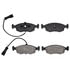 Raybestos PGD298M Disc Brake Pad Set Raybestos Element3 Metallic Brake Pad Set