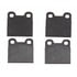 PGD30A by RAYBESTOS - Raybestos Element3 Organic Brake Pad Set