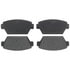 PGD329M by RAYBESTOS - Brake Parts Inc Raybestos Element3 Overstock Metallic Disc Brake Pad Set