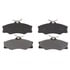 PGD338M by RAYBESTOS - Raybestos Element3 Metallic Brake Pad Set