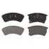 PGD348M by RAYBESTOS - Raybestos Element3 Metallic Brake Pad Set