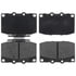 PGD331M by RAYBESTOS - Brake Parts Inc Raybestos Element3 Overstock Metallic Disc Brake Pad Set