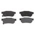 PGD364 by RAYBESTOS - Raybestos Element3 Organic Brake Pad Set