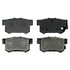PGD365M by RAYBESTOS - Raybestos Element3 Metallic Brake Pad Set