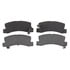 PGD352 by RAYBESTOS - Raybestos Element3 Organic Brake Pad Set