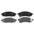 Raybestos PGD376M Disc Brake Pad Set Raybestos Element3 Metallic Brake Pad Set