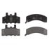 PGD369M by RAYBESTOS - Raybestos Element3 Metallic Brake Pad Set