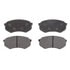 PGD389M by RAYBESTOS - Raybestos Element3 Metallic Brake Pad Set