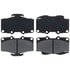 Raybestos PGD436M Disc Brake Pad Set Brake Parts Inc Raybestos Element3 Overstock Metallic Disc Brake Pad Set