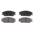 PGD440M by RAYBESTOS - Brake Parts Inc Raybestos Element3 Overstock Metallic Disc Brake Pad Set