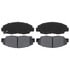 PGD465AM by RAYBESTOS - Brake Parts Inc Raybestos Element3 Overstock Metallic Disc Brake Pad Set