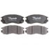 PGD484C by RAYBESTOS - Raybestos Element3 Ceramic Brake Pad Set
