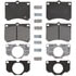 PGD473M by RAYBESTOS - Brake Parts Inc Raybestos Element3 Overstock Metallic Disc Brake Pad Set