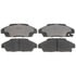 PGD496C by RAYBESTOS - Raybestos Element3 Ceramic Brake Pad Set