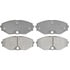 PGD486C by RAYBESTOS - Raybestos Element3 Ceramic Brake Pad Set