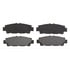 PGD488 by RAYBESTOS - Raybestos Element3 Organic Brake Pad Set
