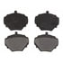 PGD518AM by RAYBESTOS - Raybestos Element3 Metallic Brake Pad Set