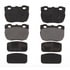 PGD520AM by RAYBESTOS - Raybestos Element3 Metallic Brake Pad Set