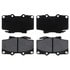 Raybestos PGD502M Disc Brake Pad Set Raybestos Element3 Metallic Brake Pad Set