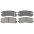 Raybestos PGD508M Disc Brake Pad Set Raybestos Element3 Metallic Brake Pad Set