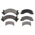 Raybestos PGD546M Disc Brake Pad Set Raybestos Element3 Metallic Brake Pad Set