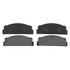 PGD54A by RAYBESTOS - Raybestos Element3 Organic Brake Pad Set