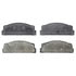 PGD54 by RAYBESTOS - Raybestos Element3 Organic Brake Pad Set