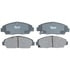 PGD568C by RAYBESTOS - Raybestos Element3 Ceramic Brake Pad Set