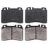 PGD561AM by RAYBESTOS - Raybestos Element3 Metallic Brake Pad Set