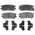 PGD567C by RAYBESTOS - Raybestos Element3 Ceramic Brake Pad Set