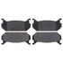 PGD584M by RAYBESTOS - Brake Parts Inc Raybestos Element3 Overstock Metallic Disc Brake Pad Set