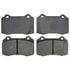 PGD592M by RAYBESTOS - Raybestos Element3 Metallic Brake Pad Set