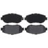 PGD619M by RAYBESTOS - Brake Parts Inc Raybestos Element3 Overstock Metallic Disc Brake Pad Set