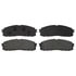 Raybestos PGD622 Disc Brake Pad Set Raybestos Element3 Organic Brake Pad Set