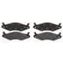 Raybestos PGD651M Disc Brake Pad Set Raybestos Element3 Metallic Brake Pad Set