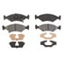 PGD649M by RAYBESTOS - Raybestos Element3 Metallic Brake Pad Set