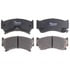 PGD668C by RAYBESTOS - Brake Parts Inc Raybestos Element3 Overstock Ceramic Disc Brake Pad Set