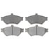 Raybestos PGD659M Disc Brake Pad Set Raybestos Element3 Metallic Brake Pad Set