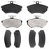 PGD684M by RAYBESTOS - Raybestos Element3 Metallic Brake Pad Set