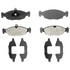 PGD688M by RAYBESTOS - Raybestos Element3 Metallic Brake Pad Set