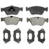 PGD710M by RAYBESTOS - Raybestos Element3 Metallic Brake Pad Set