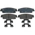 PGD730AC by RAYBESTOS - Raybestos Element3 Ceramic Brake Pad Set