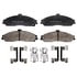 PGD731M by RAYBESTOS - Raybestos Element3 Metallic Brake Pad Set