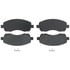 PGD722M by RAYBESTOS - Brake Parts Inc Raybestos Element3 Overstock Metallic Disc Brake Pad Set