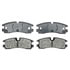 PGD754M by RAYBESTOS - Raybestos Element3 Metallic Brake Pad Set