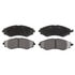 PGD797M by RAYBESTOS - Raybestos Element3 Metallic Brake Pad Set
