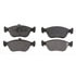 PGD783M by RAYBESTOS - Raybestos Element3 Metallic Brake Pad Set