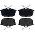 PGD838M by RAYBESTOS - Raybestos Element3 Metallic Brake Pad Set